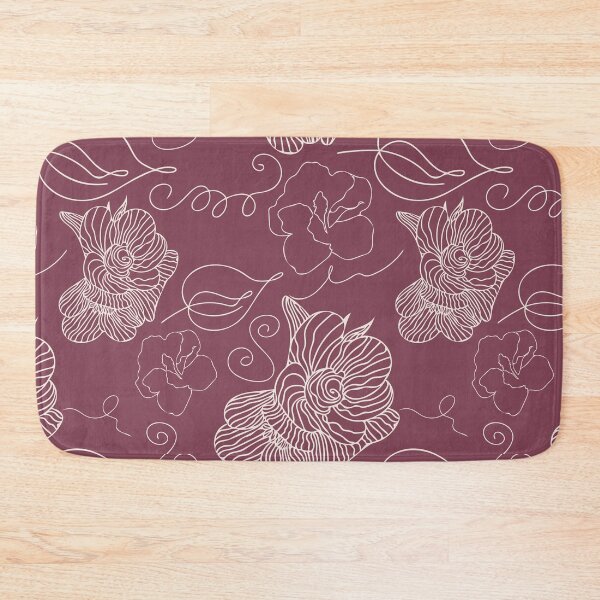 Item preview, Linear pattern flowers, doodle designed and sold by AneissPiaf.