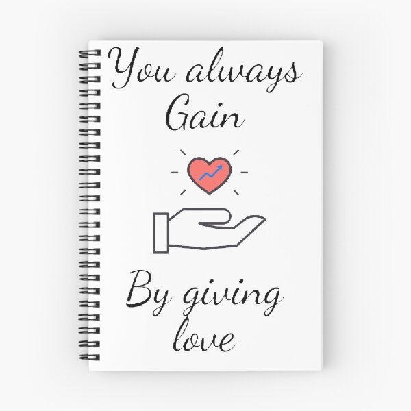 Item preview, You always gain by giving love designed and sold by Designspot2020.