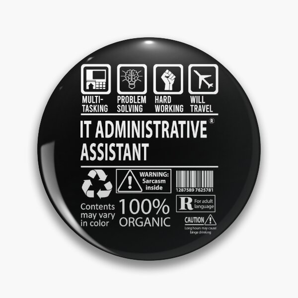 Artikelvorschau, It Administrative Assistant T-Shirt - MultiTasking Certified Job Gift Item Tee entworfen und verkauft von sabinacsnm.