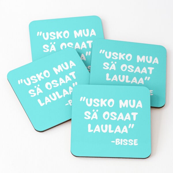 Item preview, Usko Mua Sä Osaat Laulaa Sanoo Bisse   designed and sold by SGLkauppa.