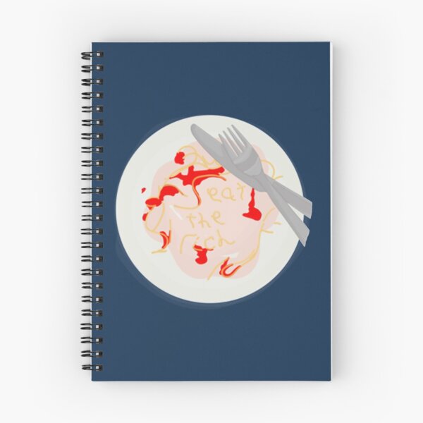Item preview, eat the rich spaghetti meatballs   designed and sold by IndieFoxandMoo.