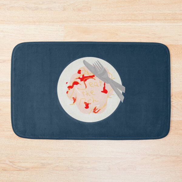 Item preview, eat the rich spaghetti meatballs   designed and sold by IndieFoxandMoo.