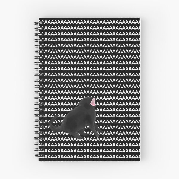 Item preview, Cat Screaming into the Void (Black Print Ver.) designed and sold by CKLNStudios.