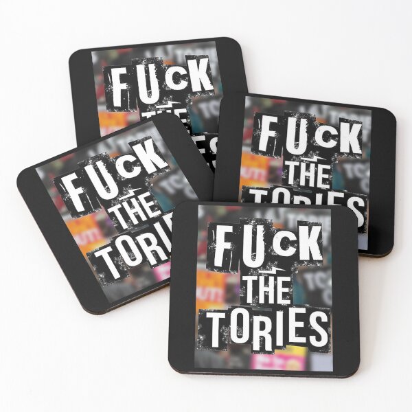 Item preview, Fuck The Tories    (2) designed and sold by IndieFoxandMoo.