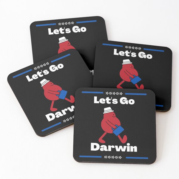 Item preview, Lets Go Darwin Funny Sarcastic Political Women Men Let’s Go Darwin designed and sold by Goozy Outfits.