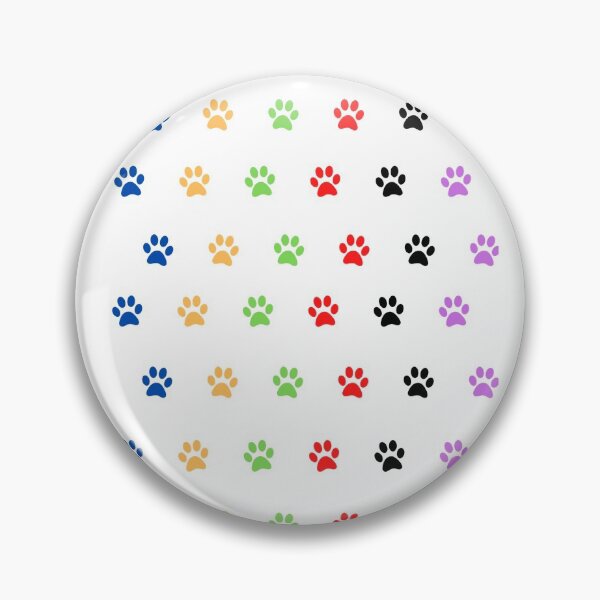 Item preview, Colorful Paw Prints designed and sold by priyakrisna.