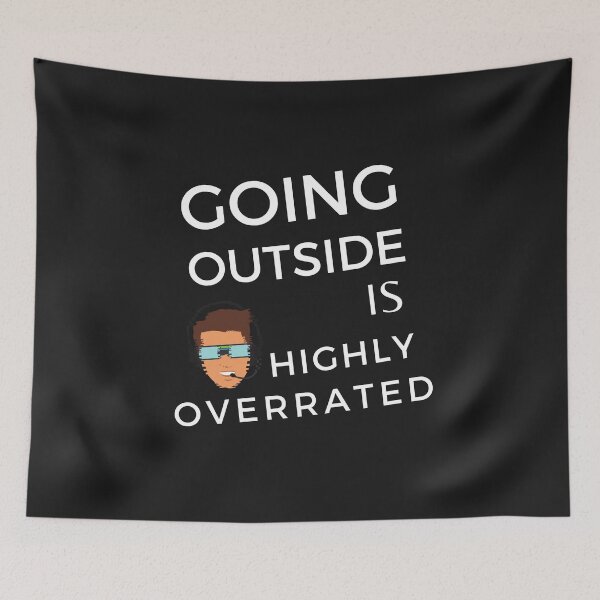 Item preview, Going Outside Is Highly Overrated Gaming designed and sold by EnrichGraphics.