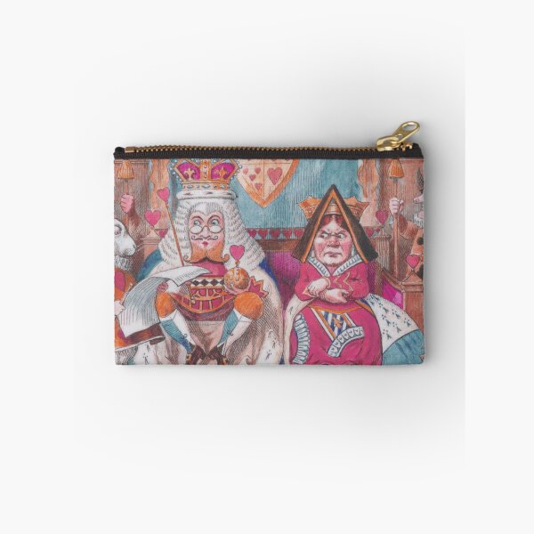 Item preview, Alice in Wonderland King and Queen control the cakes, nice illustration with fun fantasy characters designed and sold by Mauswohn.