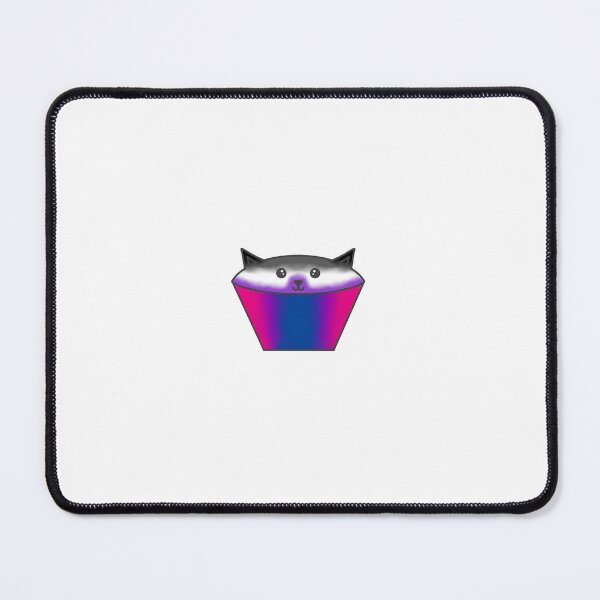 Item preview, bi ace cat cupcake designed and sold by EmoGayWorm.