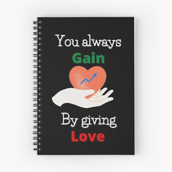 Item preview, You always gain by giving love designed and sold by Designspot2020.