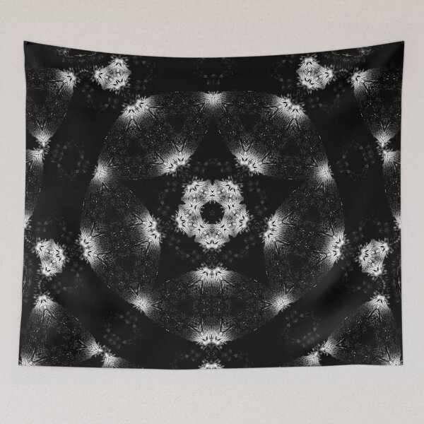 Item preview, Black and White Five Pointed Star of Brilliance designed and sold by Geoff Treagus.