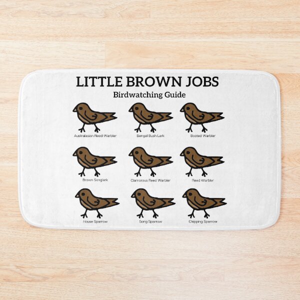 Item preview, Little Brown Jobs funny birdwatching meme designed and sold by TheWaterBirds.