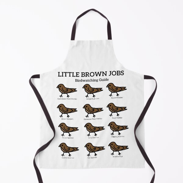 Item preview, Little Brown Jobs funny birdwatching meme designed and sold by TheWaterBirds.
