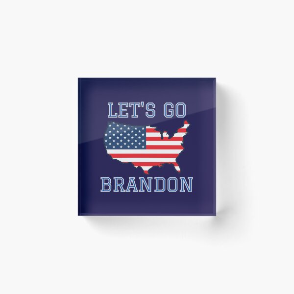 Item preview, Lets Go Brandon With American Flag United States   designed and sold by TheShirtsBar.