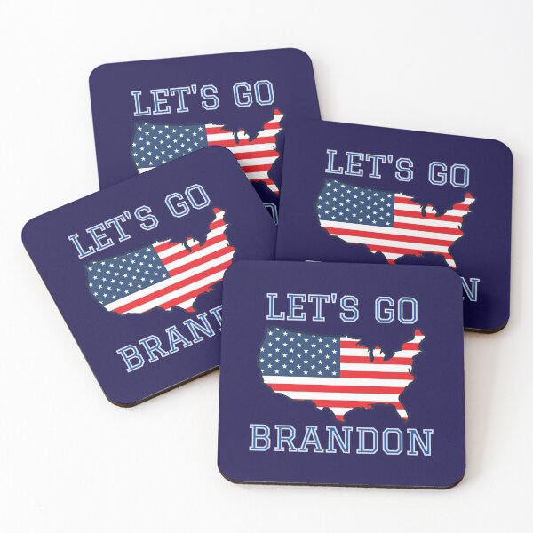 Item preview, Lets Go Brandon With American Flag United States   designed and sold by TheShirtsBar.