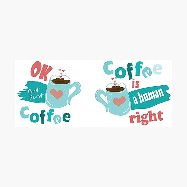 Item preview, OK but first coffee designed and sold by olafekry.