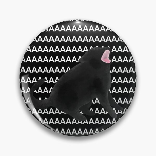 Item preview, Cat Screaming into the Void (Black Print Ver.) designed and sold by CKLNStudios.