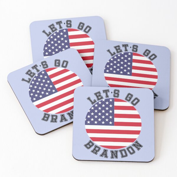 Item preview,  Let's Go Brandon FJB Funny Biden America flag  designed and sold by Exoticd3sign.
