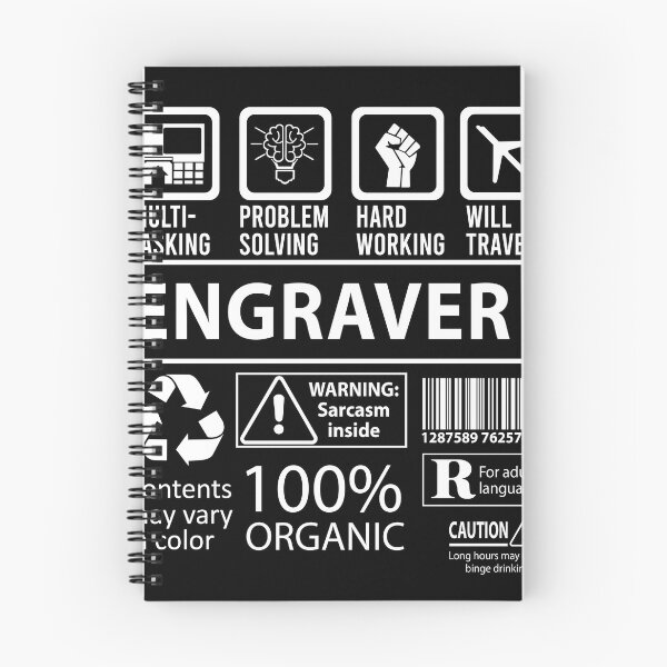 Item preview, Engraver T Shirt - MultiTasking Certified Job Gift Item Tee designed and sold by oslandefren.