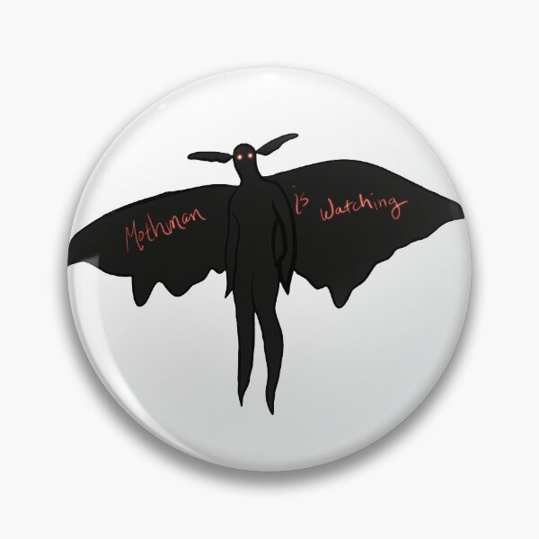 Item preview, Mothman is watching designed and sold by oldbagofbones.