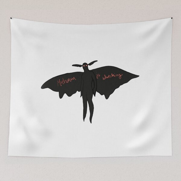 Item preview, Mothman is watching designed and sold by oldbagofbones.