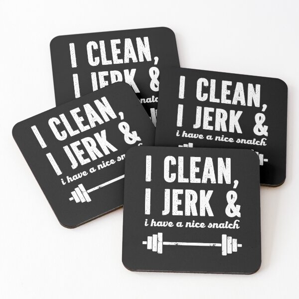 Item preview, I clean I jerk and I have a nice snatch designed and sold by Toxic-vibes.