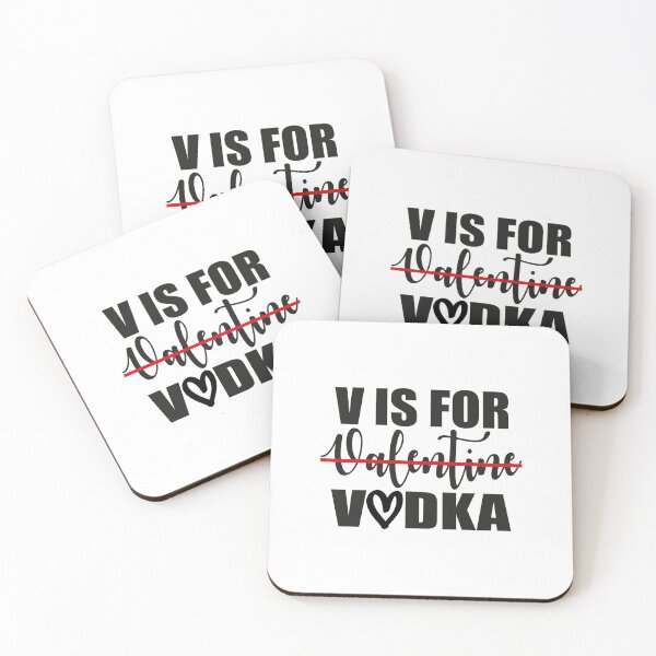 Artikelvorschau, V steht für Valentins-Wodka entworfen und verkauft von MqHStore.