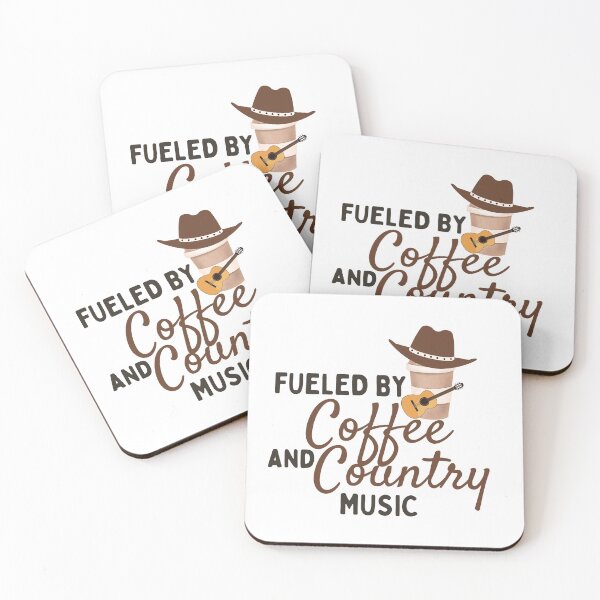 Item preview, Fueled By Coffee And Country Music designed and sold by Wheeler-Styl3.