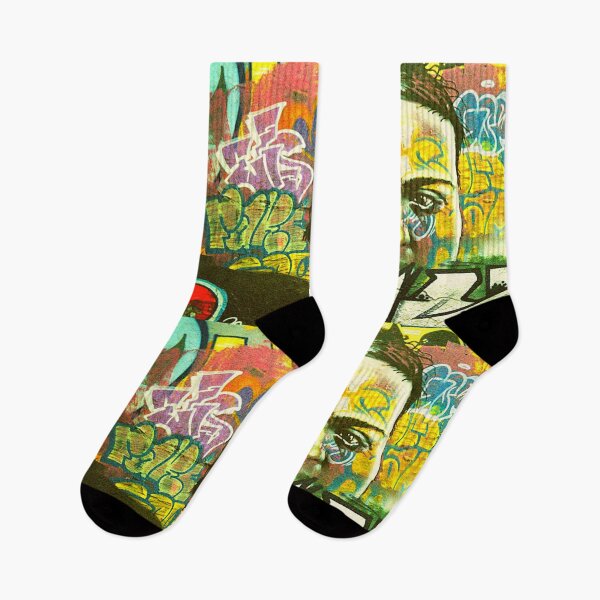 Item preview, Urban street art graffiti woman designed and sold by TheRightHonMP.