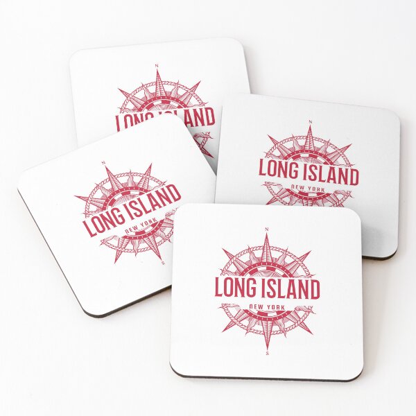 Item preview, Long Island Light Compass Design (Red) designed and sold by Ty Turpin.
