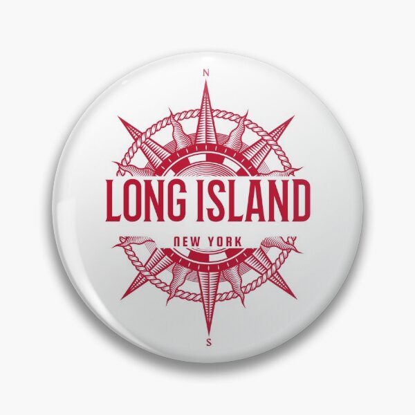 Item preview, Long Island Light Compass Design (Red) designed and sold by Ty Turpin.