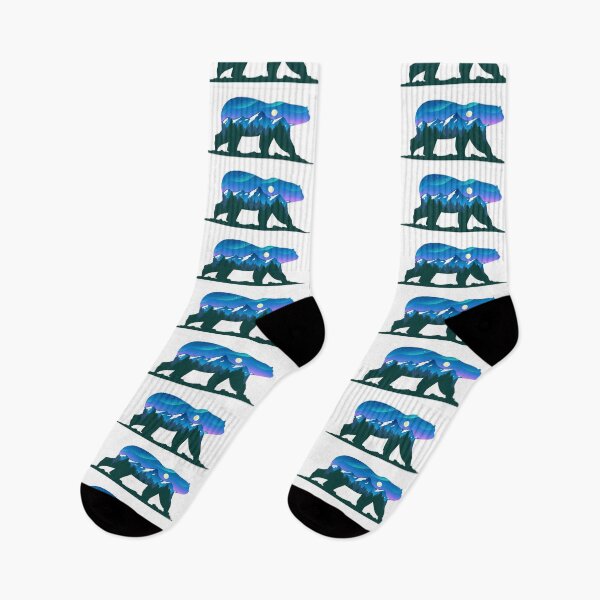 Item preview, Bear And Wilderness designed and sold by Vector Scout Lab.