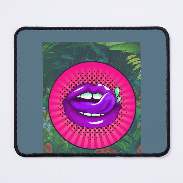 Item preview, Copy of Rainbow Kisses Neon Design for lovers of rainbows, sexy lips, rainbow lip patterns designed and sold by haRexia.