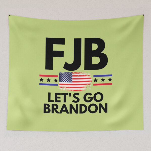 Item preview, Lets go brandon FJB - funny anti biden designed and sold by Exoticd3sign.