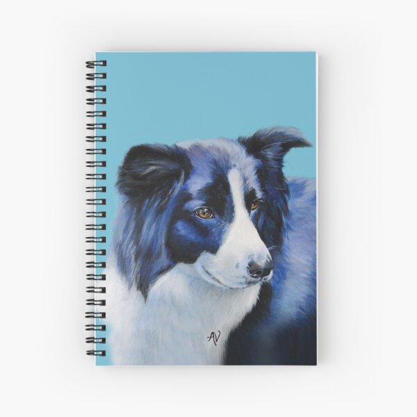 Border Collie Spiral Notebook