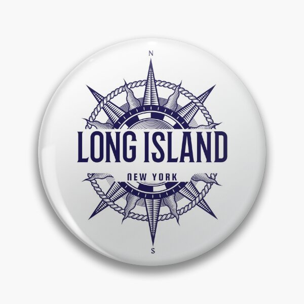 Item preview, Long Island Light Compass Design (Blue) designed and sold by Ty Turpin.