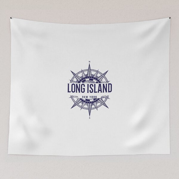Item preview, Long Island Light Compass Design (Blue) designed and sold by Ty Turpin.