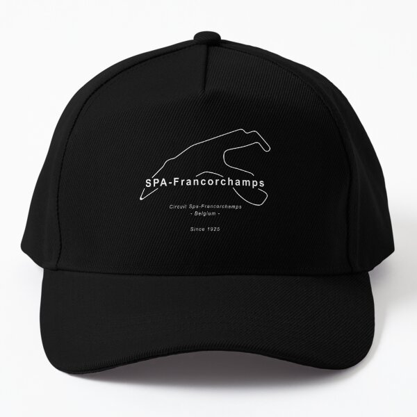 SPA-FRANCORCHAMPS - Belgium Track Map Cap for Sale by TheF1Racing