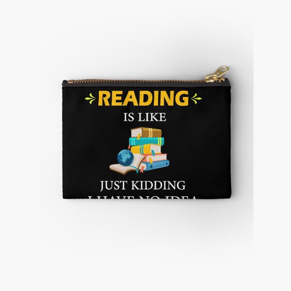 Item preview, Funny A Day Without Reading is Like Just Kidding I Have No Idea Books Lovers designed and sold by Wadia Hamda.