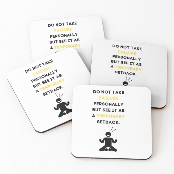 Item preview, Don't Take Failure Personally - Fear Of Failure designed and sold by WowAllinOne.
