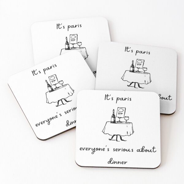 Item preview, everyone's serious about dinner Emily in Paris designed and sold by Sumeya Qynn.