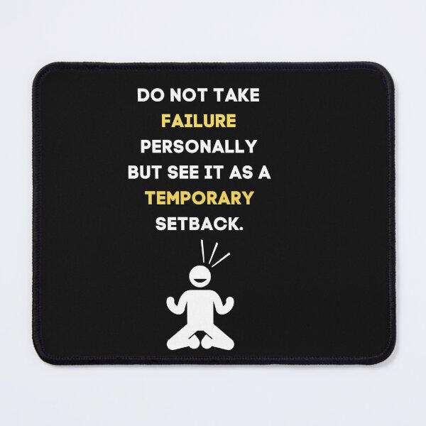 Item preview, Don't Take Failure Personally - Fear Of Failure designed and sold by WowAllinOne.