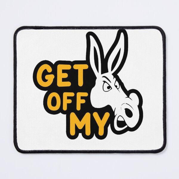 Item preview, donkey get off me designed and sold by ANIMAL T-SHIRT.