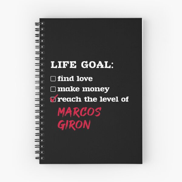 Item preview, Life goal - Marcos Giron designed and sold by 2Girls1Shirt.