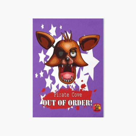 Foxy Jumpscare Poster for Sale by zelkkova