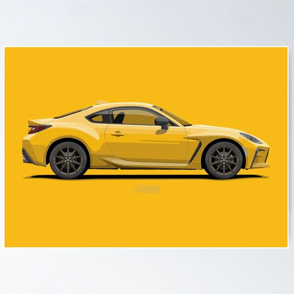 Item preview, GR86 Yellow designed and sold by ARVwerks.