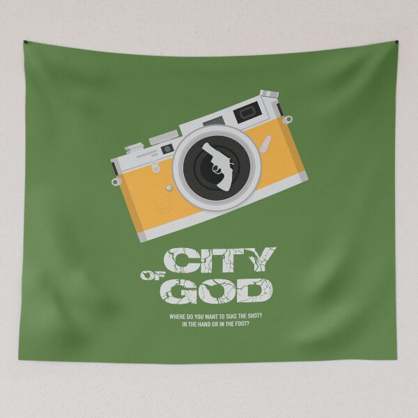 Item preview, City of God - Alternative Movie Poster designed and sold by MoviePosterBoy.