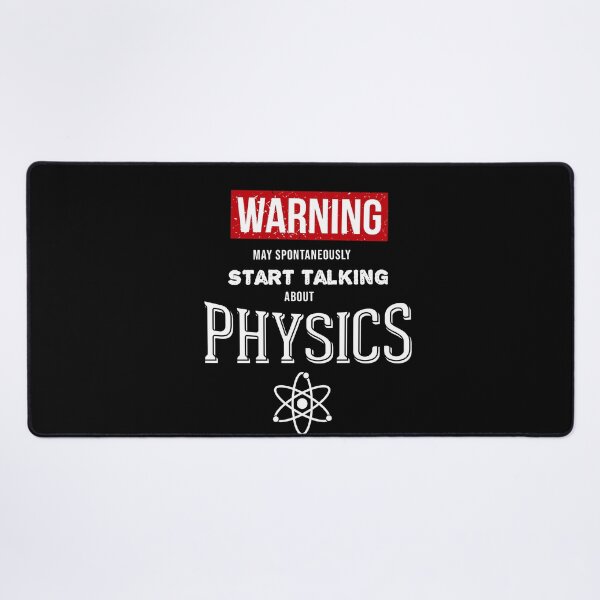Item preview, Warning May Start Talking About Physics  designed and sold by Awesigns.