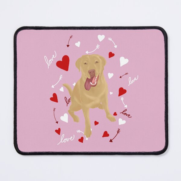 Item preview, Valentines Day Dudley Labrador Retriever Puppy designed and sold by KantstandyaC.