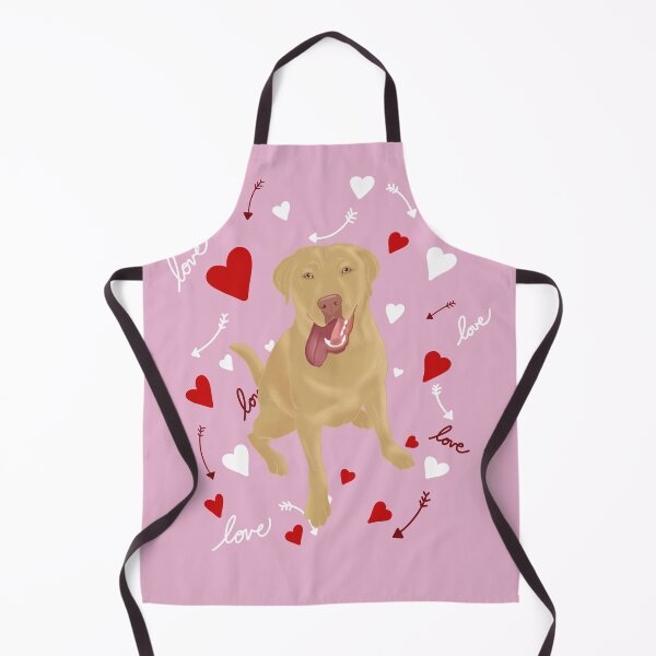 Item preview, Valentines Day Dudley Labrador Retriever Puppy designed and sold by KantstandyaC.